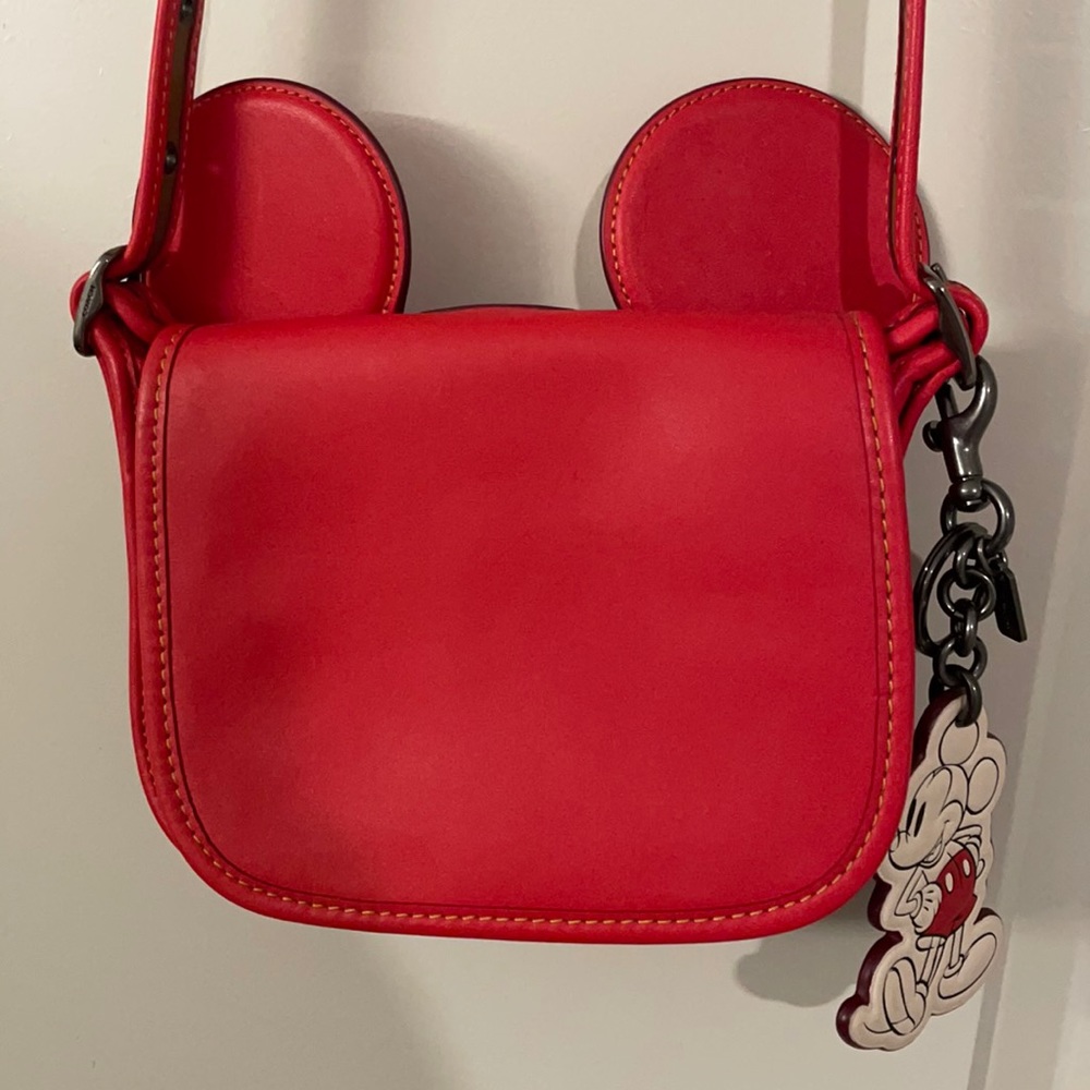 Coach x Disney limited edition red cross body bag